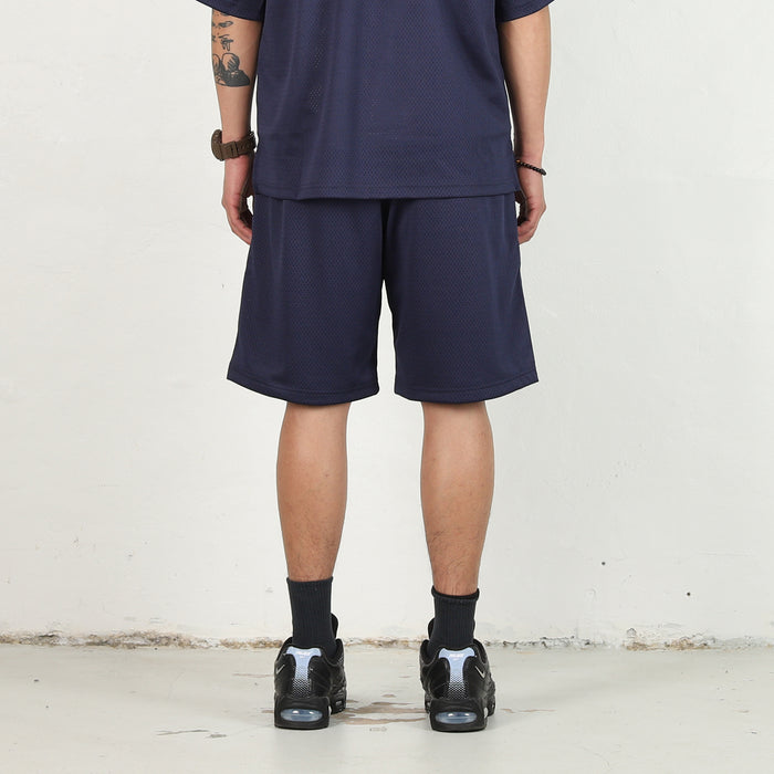 Bulldog Mesh Short - Navy
