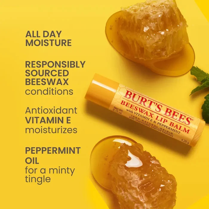 Burt's Bees Freshly Picked Lip Balm Four Pack