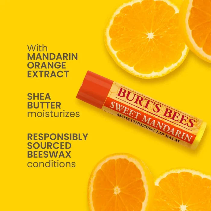 Burt's Bees Freshly Picked Lip Balm Four Pack