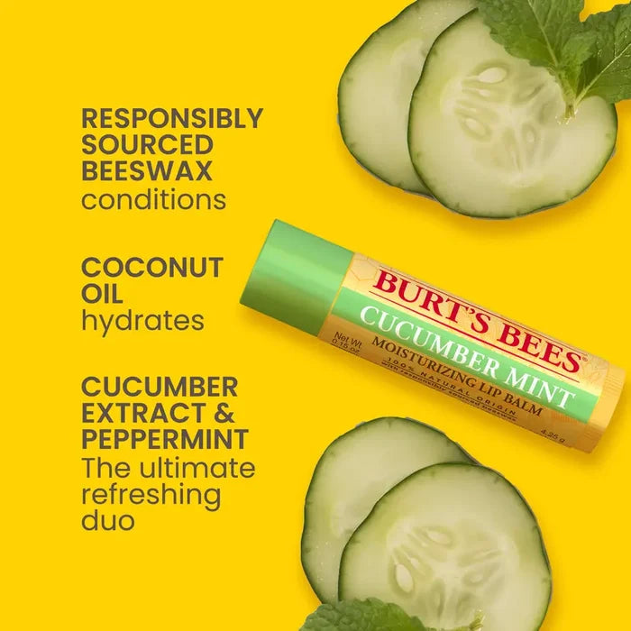 Burt's Bees Freshly Picked Lip Balm Four Pack