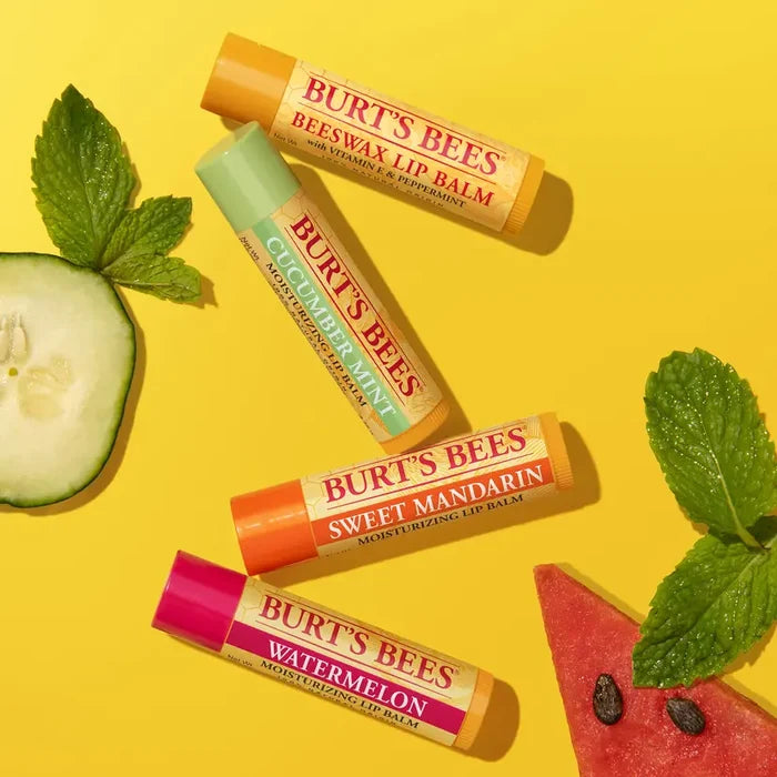 Burt's Bees Freshly Picked Lip Balm Four Pack