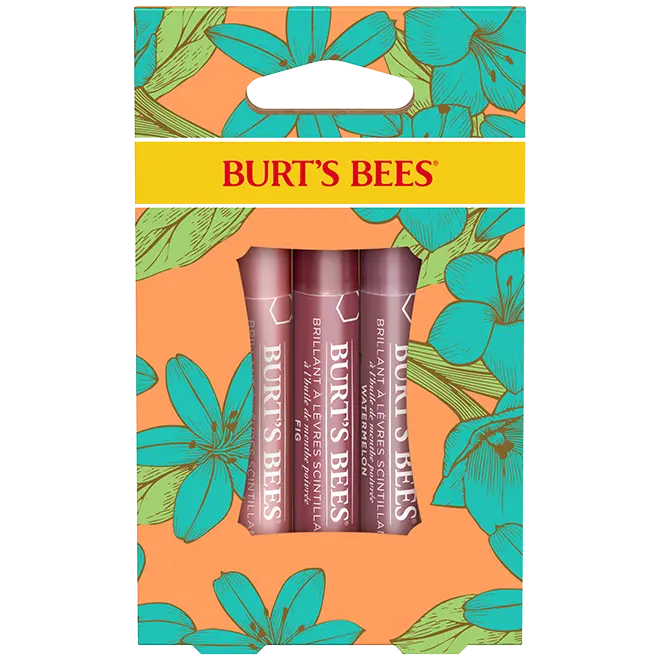 Burt's Bees Petal Kisses Lip Shimmer Gift Set