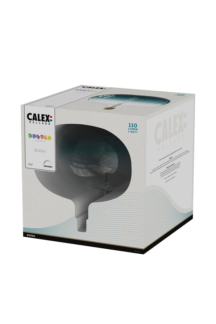 Calex Boden Blue LED Bulb - E27 - 5W - Dimmable