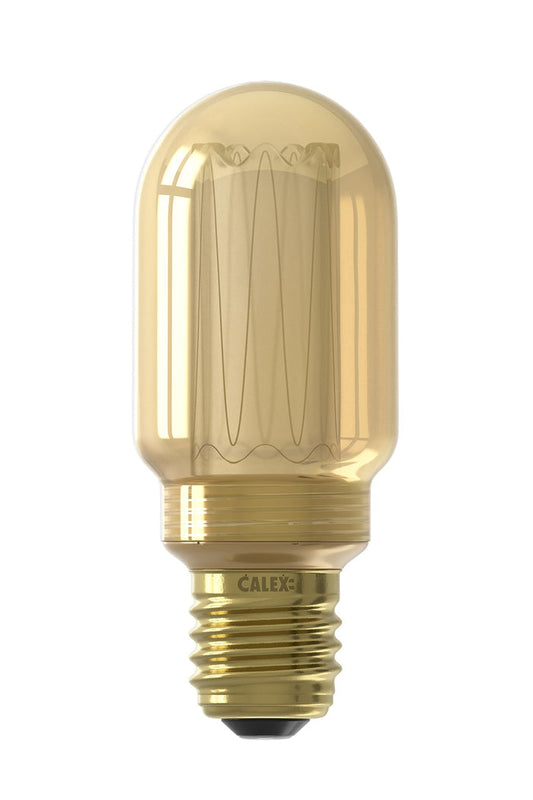Calex Crown LED Bulb - E27 - T45 - Gold - 3.5W - Dimmable