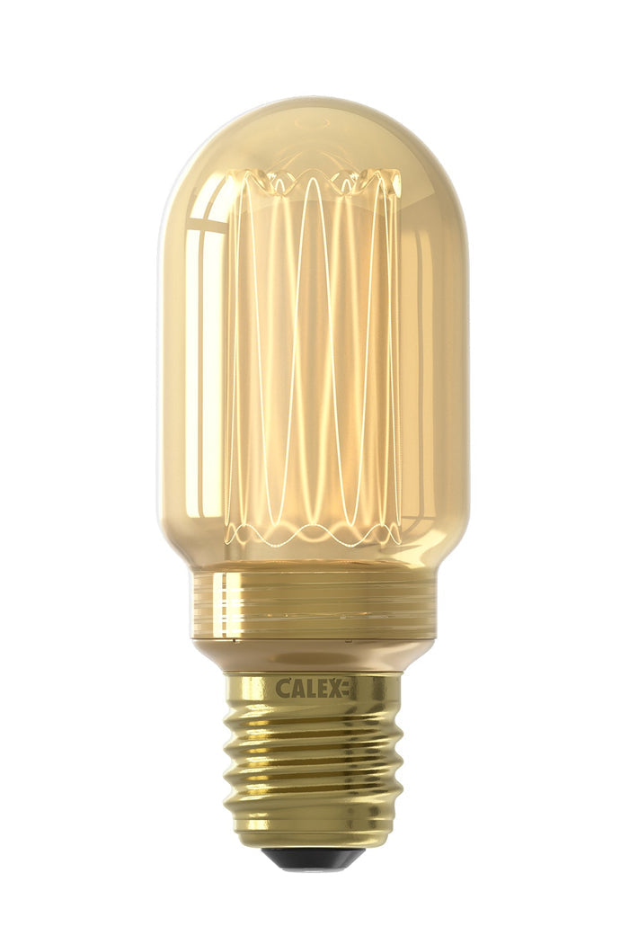 Calex Crown LED Bulb - E27 - T45 - Gold - 3.5W - Dimmable