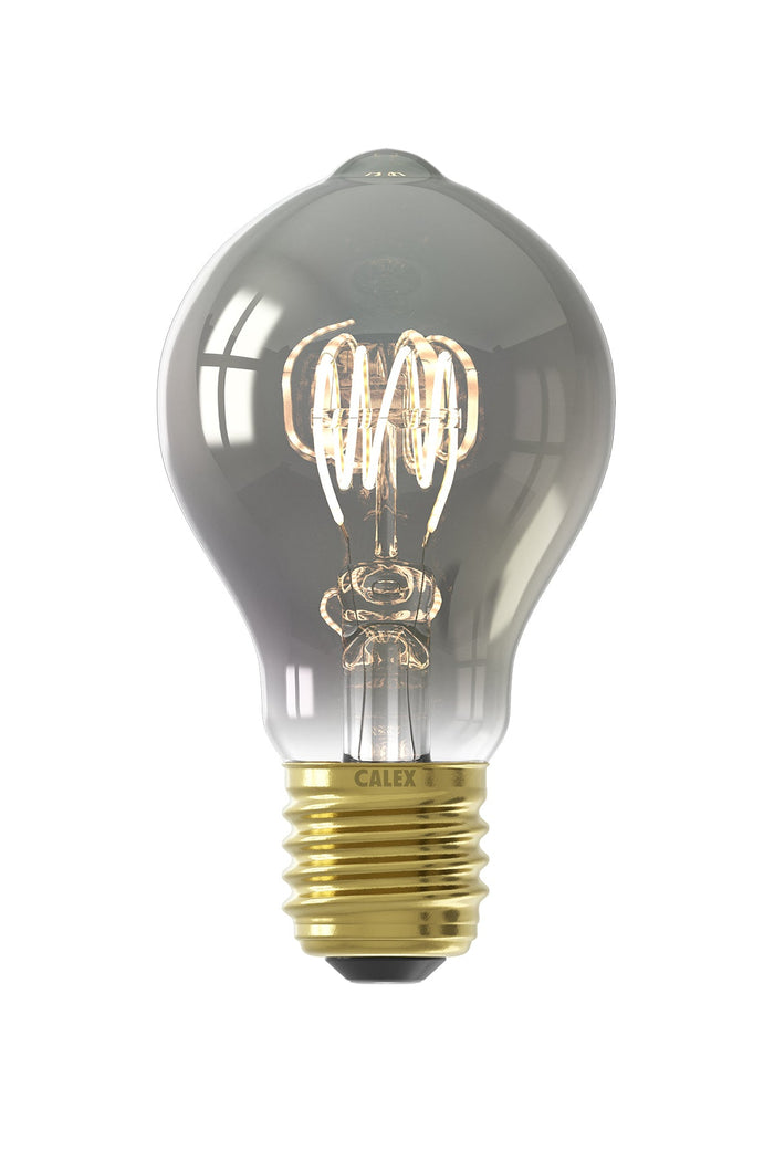 Calex Filament LED Lamp - E27 - A60 - Titanium - 4W - Dimmable