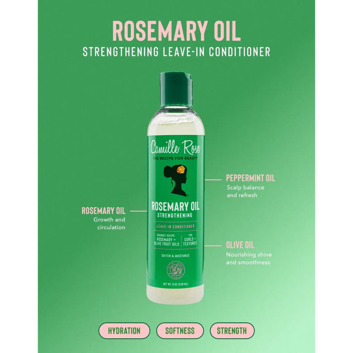 Camille Rose Rosemary Oil Leave-In Conditioner 8oz