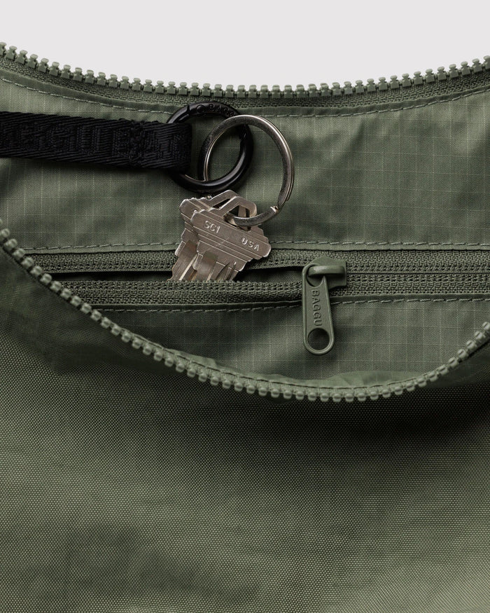 Caper Medium Crescent Bag