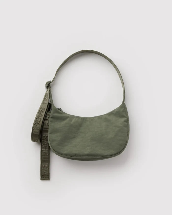 Caper Small Crescent Bag