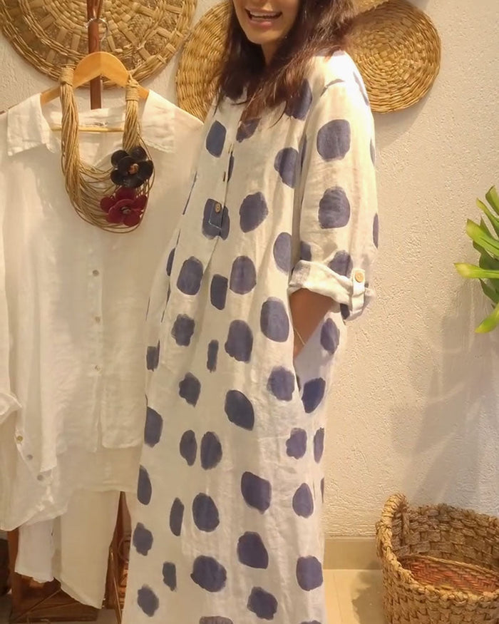 Cassidy | Chic Polka Dot Dress
