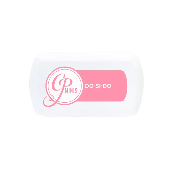 Catherine Pooler - Date Night CP Minis has 8 gorgeous vibrant colors wrapped up in a mini sized* ink pad that takes up less space and are perfect for on the go! Pucker Up, Do-Si-Do, Catching Rays, Chiffon, In the Park, Cummerbund, Serenade, Drive-In. Available at Embellish Away located in Bowmanville Ontario Canada. Do-Si-Do