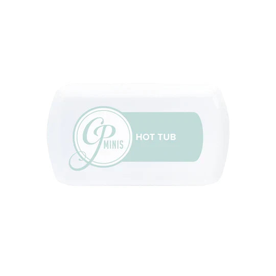 Catherine Pooler - Minis - Spa Collection - Urban Oasis. There are 8 gorgeous soft, muted colors to definitely soothe any mood. Collect the whole collection: Pink Champagne, Rouge, Orange Peel, Lemongrass, Sage, Hot Tub, Sangria, Queen for the Day. Available at Embellish Away located in Bowmanville Ontario Canada. Hot Tub