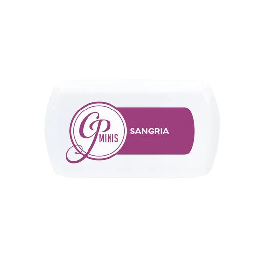 Catherine Pooler - Minis - Spa Collection - Urban Oasis. There are 8 gorgeous soft, muted colors to definitely soothe any mood. Collect the whole collection: Pink Champagne, Rouge, Orange Peel, Lemongrass, Sage, Hot Tub, Sangria, Queen for the Day. Available at Embellish Away located in Bowmanville Ontario Canada. Sangria