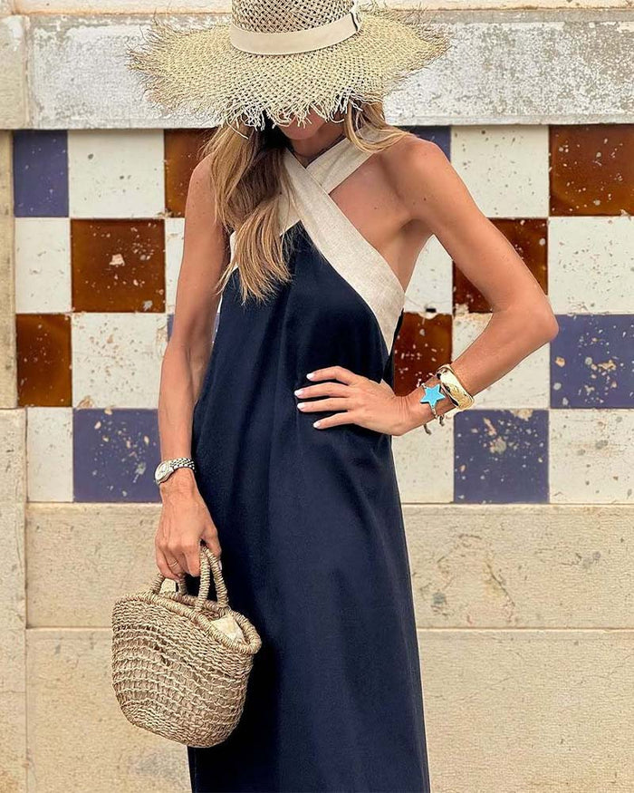Charlotte | Elegant Open-Back Dress