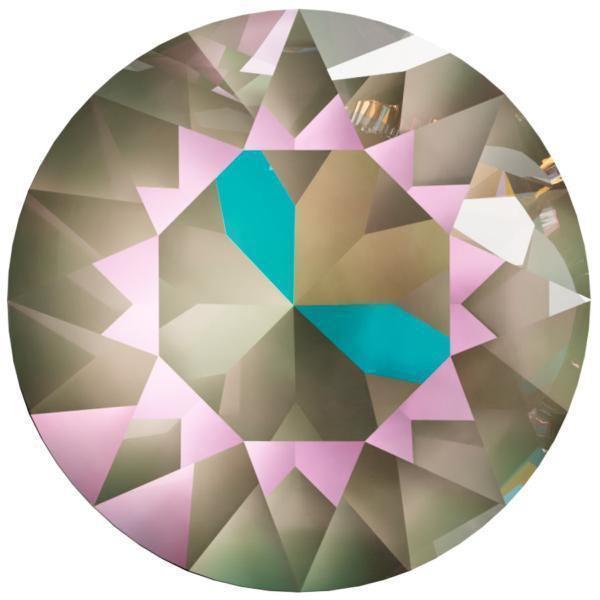 CHATON CRYSTAL ARMY GREEN DELITE SS29 10PC