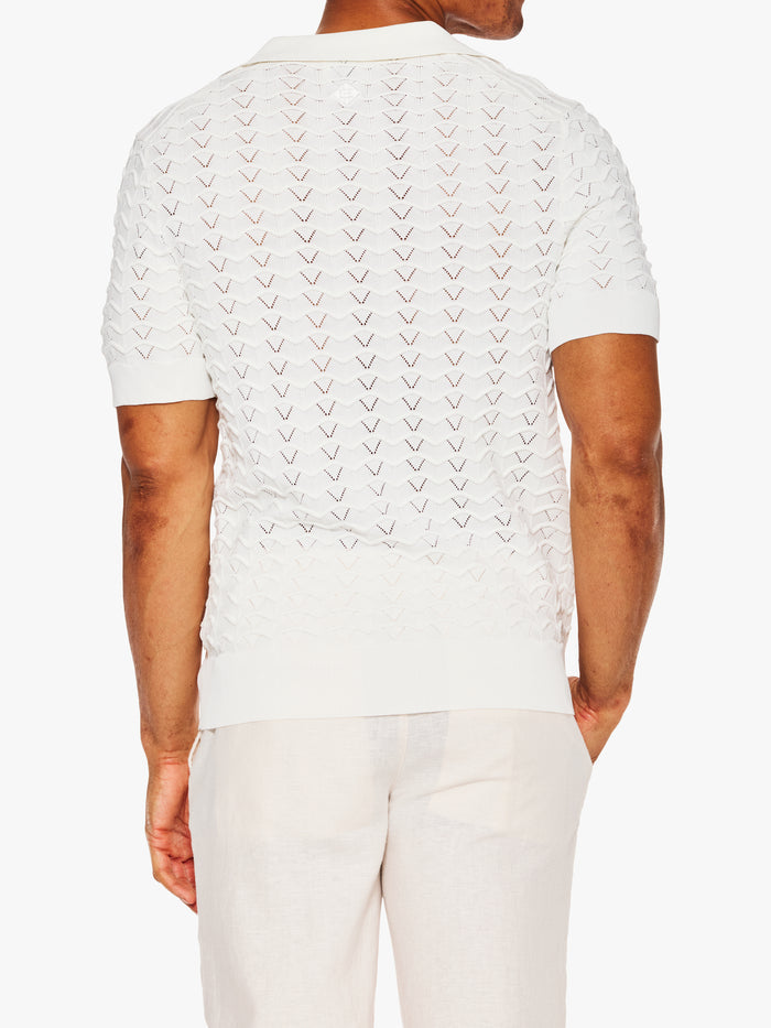 Che Ripple Polo Rayon
