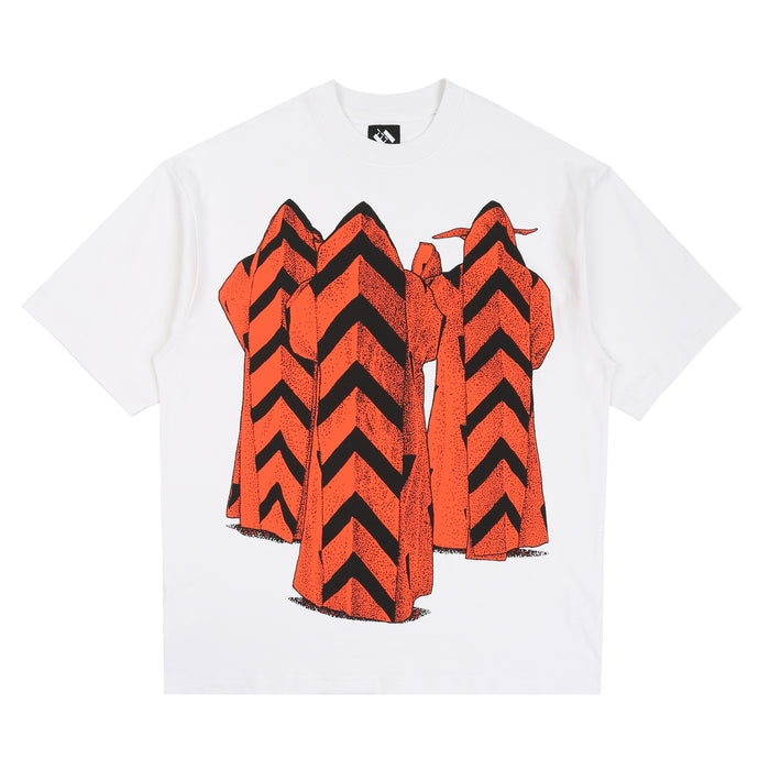 Chevron Brethen T-Shirt - White