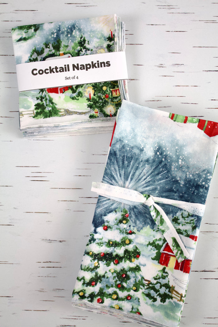 Christmas in Stowe Napkins
