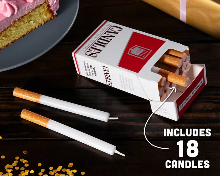 Cigarette Birthday Candles