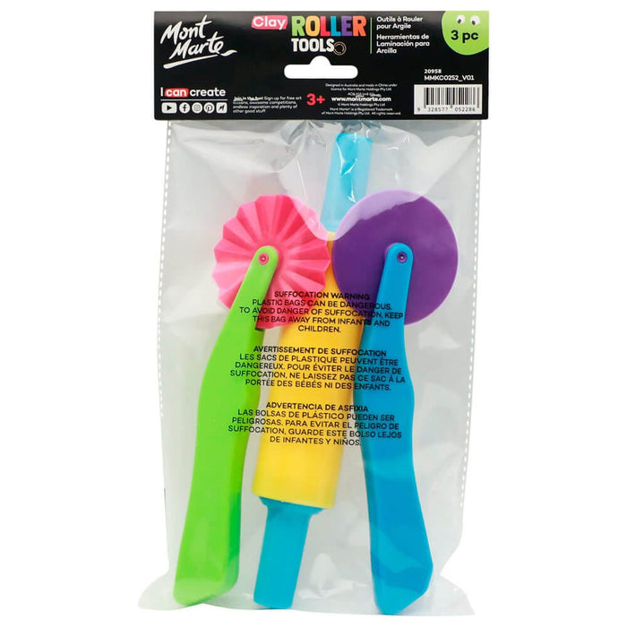 Clay Roller Tools 3pc