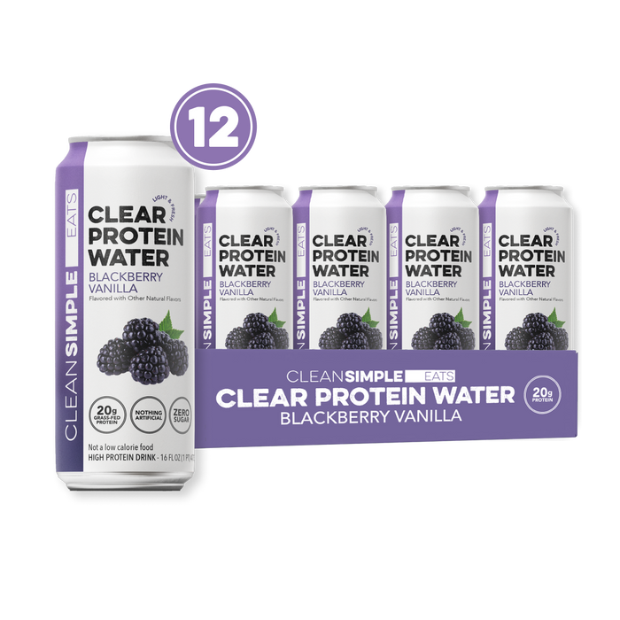 Clear Protein Water: Blackberry Vanilla