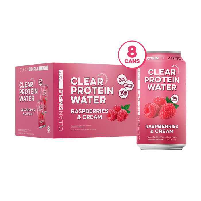Clear Protein Water: Raspberries & Cream
