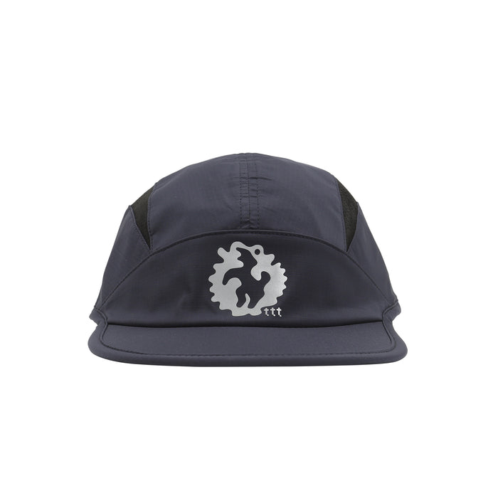 Clogged Bear Running Cap - Metallic Navy