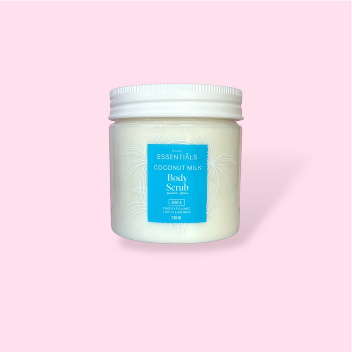 Coconut Milk Face and Body Scrub