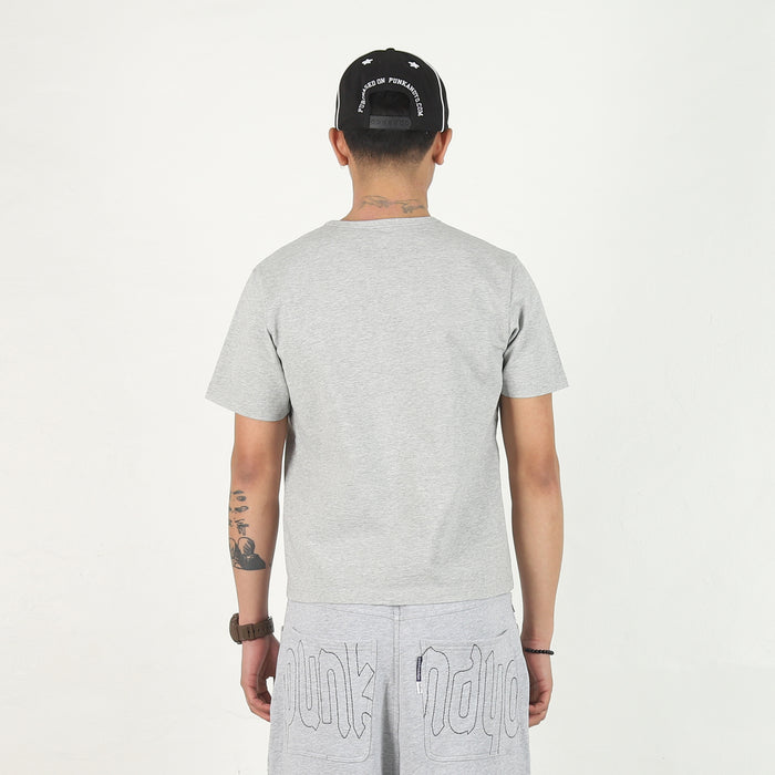 College Heavyweight T-Shirt - Heather Grey