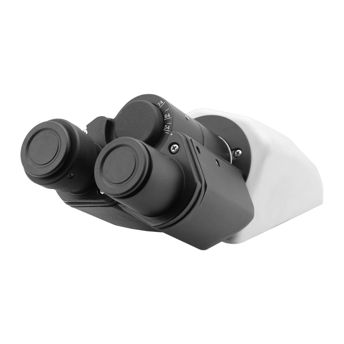 Compound Microscope Eyepiece Body Tube, Binocular, Infinite, Eyetube Angle 30 Degrees,, SKU BM03011221, three quarter front view