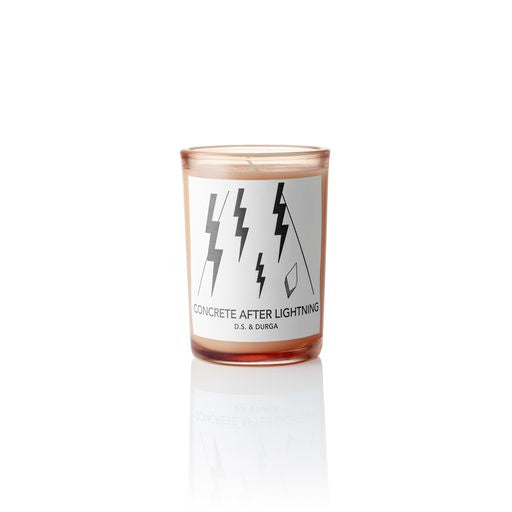 Concrete After Lightning Candle