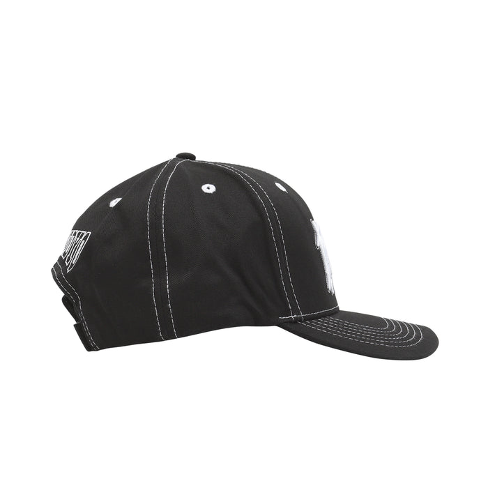 Contrast Baseball Cap - Black