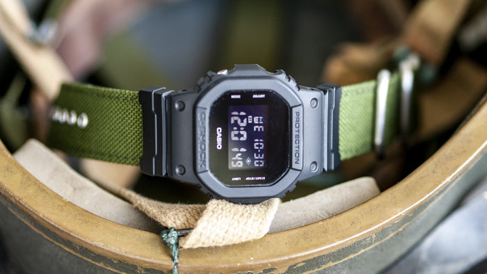 vario single pass cordura army green gshock