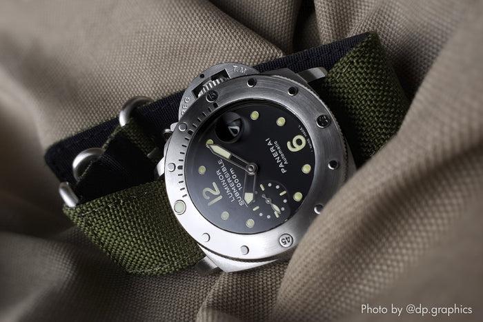 Cordura® Olive Green Watch Strap