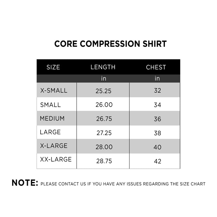 Core Compression Shirt - IRONGEAR Fitness