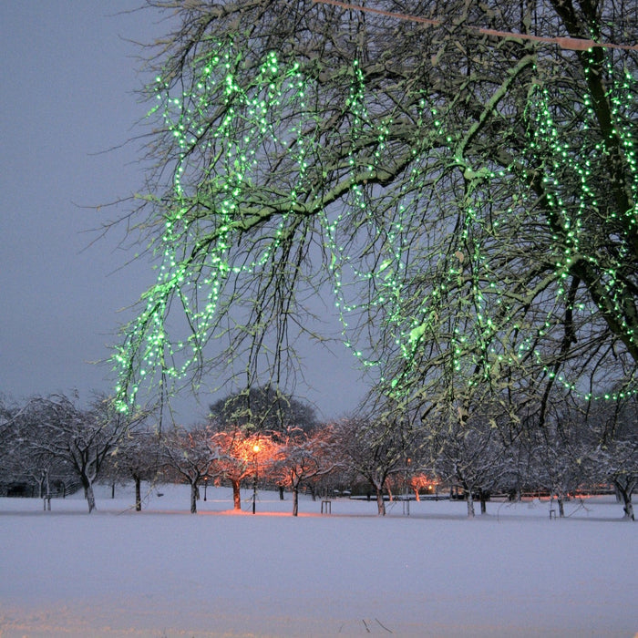 Core Connect 70m 700 Green Connectable Fairy Lights Clear Cable