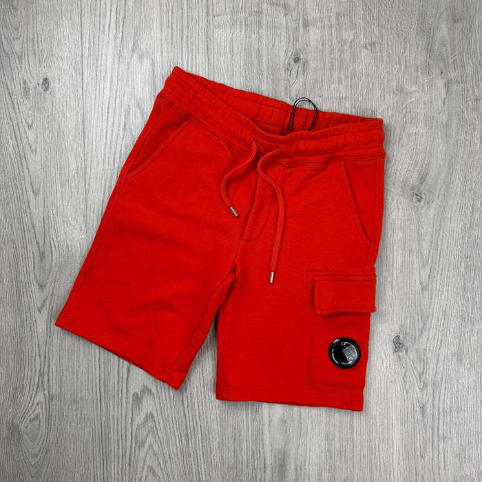 CP Company Junior Jersey Shorts - Fiery Red
