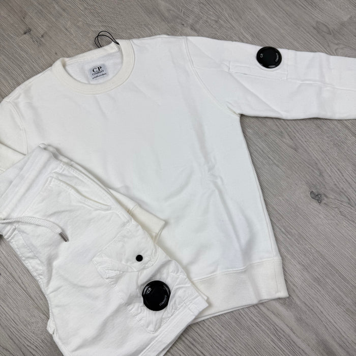 CP Company Junior Tracksuit - White