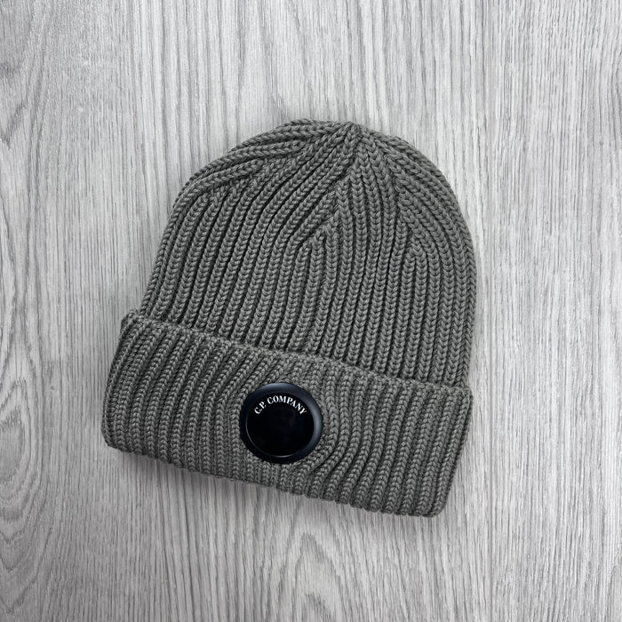 CP Company Lens Beanie - Fallen Rock
