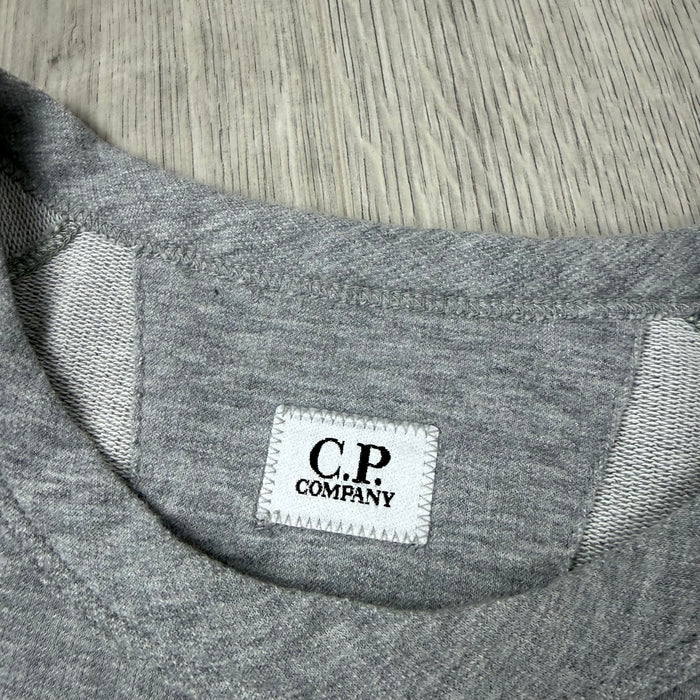 CP Company Light Fleece Sweatshirt - Grey Melange