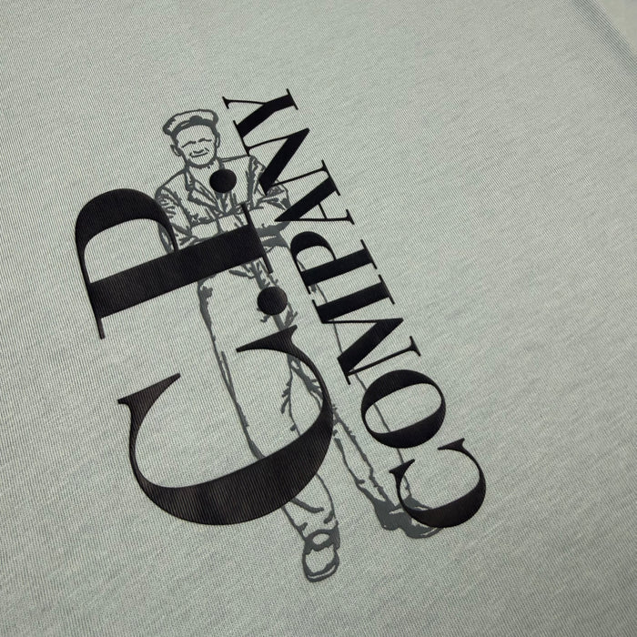 CP Company Sailor T-Shirt - Silver Blue