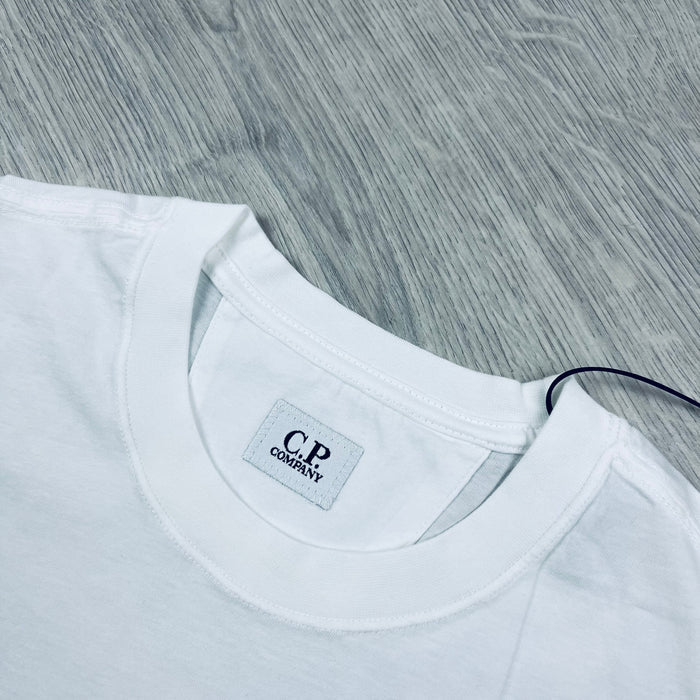 CP Company Sailor T-Shirt in Gauze White. On sale at Open Attire.