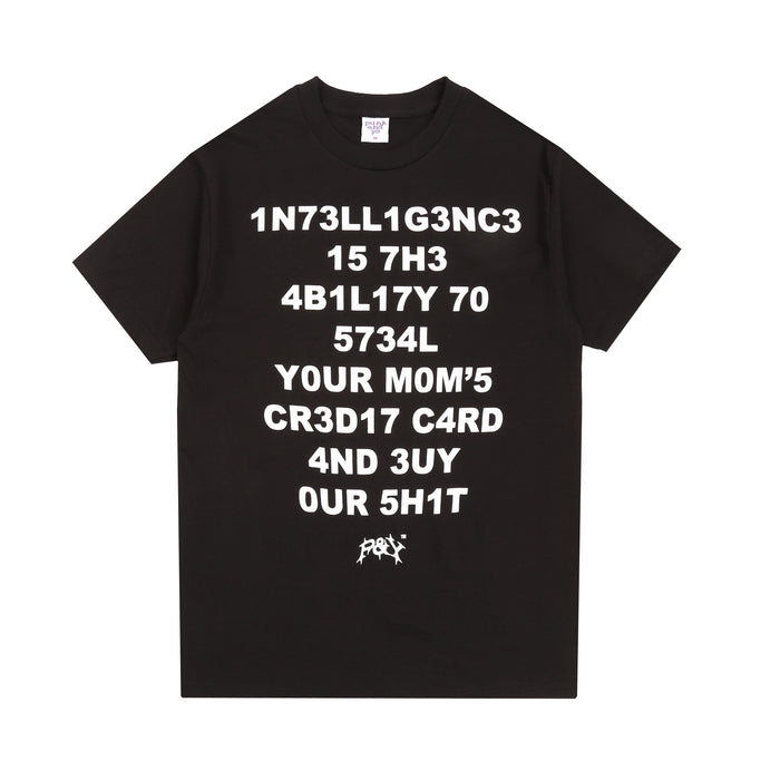 CR3DI7 T-Shirt - Black