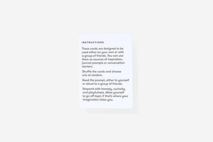 Creative Thinking Cards