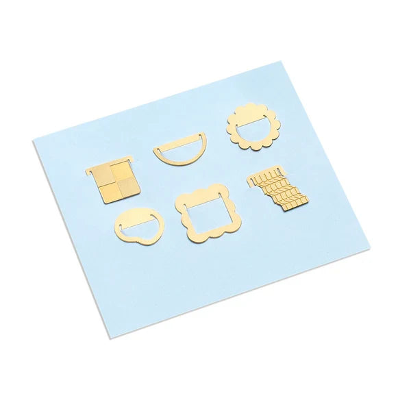 Curious Shapes Metal Index Tabs