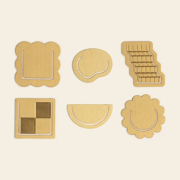 Curious Shapes Metal Index Tabs
