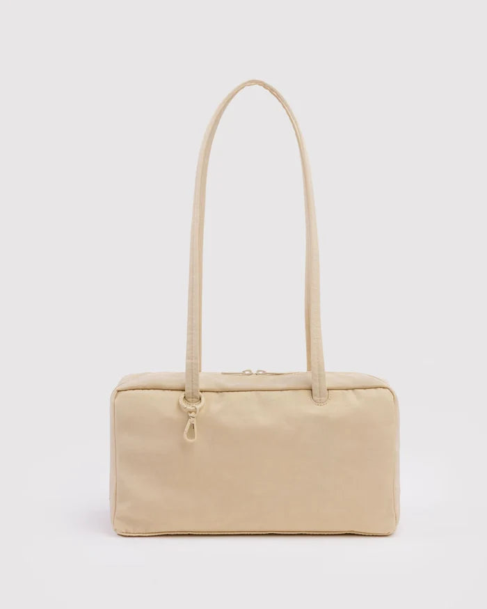 Custard Small Nylon Bowler Bag