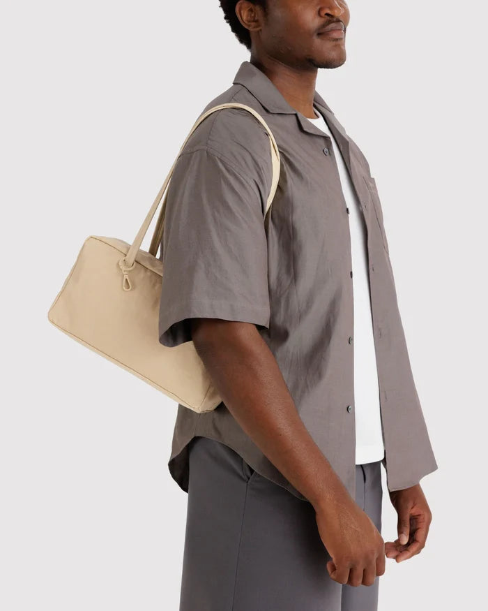 Custard Small Nylon Bowler Bag