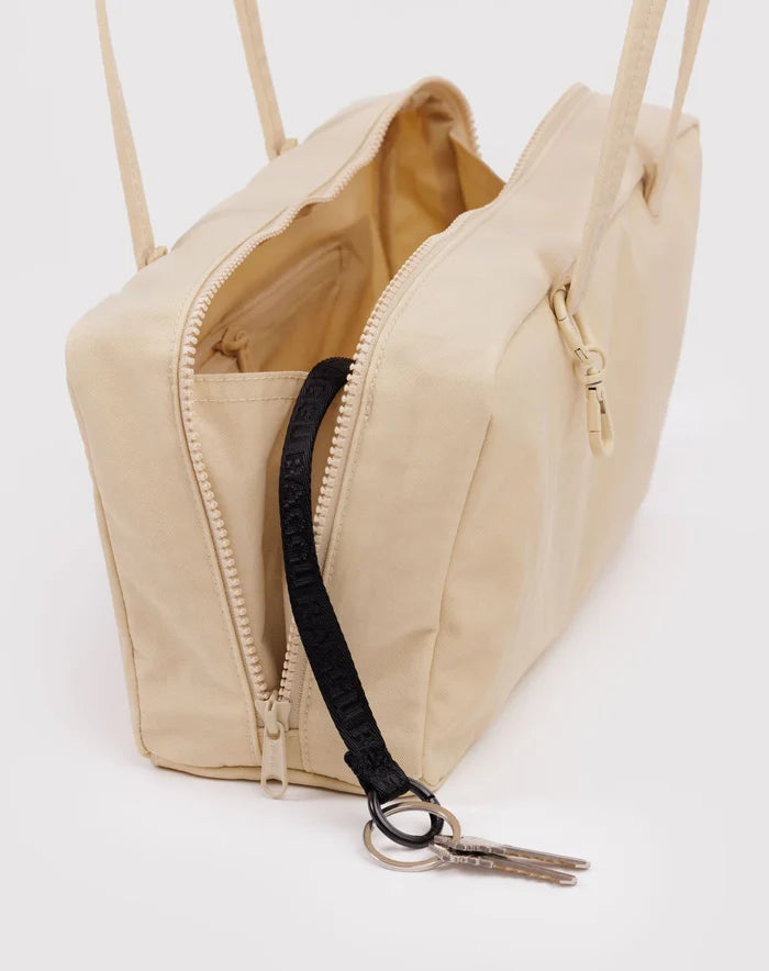 Custard Small Nylon Bowler Bag