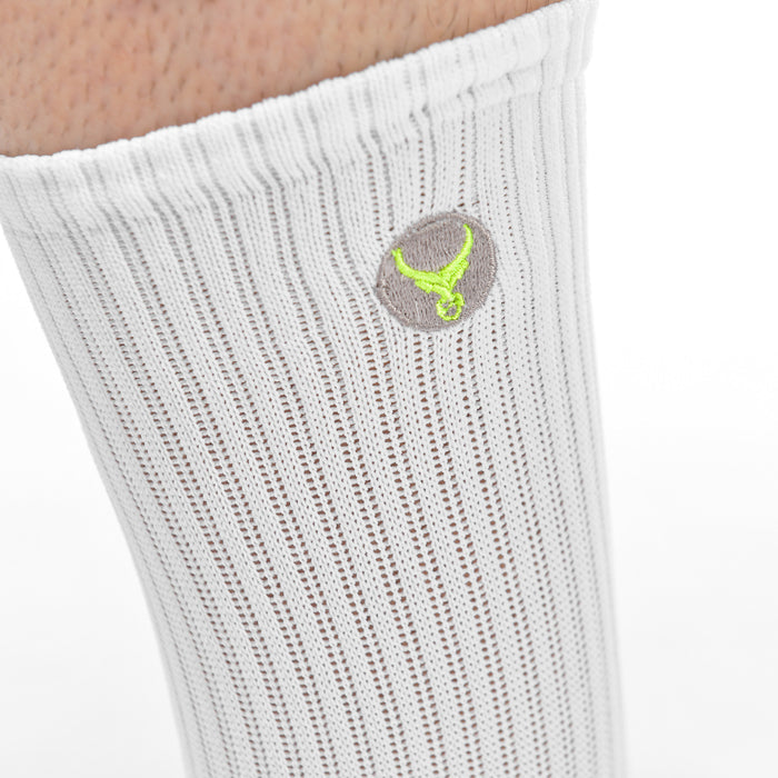 Daily Stride Ribbed Comfort Crew Socks 2 Pack - IRONGEAR Fitness
